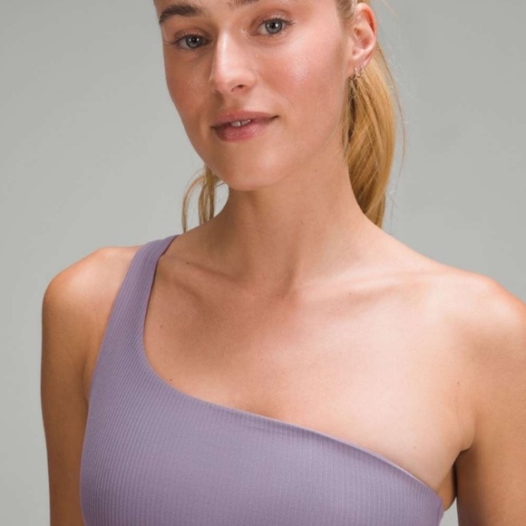 Ribbed Nulu Asymmetrical Tank - Picture 2 of 6